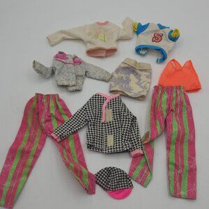 Vintage Lot of Barbie Clothes Tagged with Barbie Tags